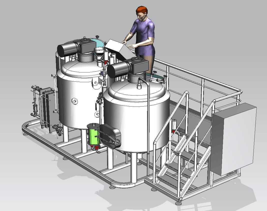 啤酒釀酒設備 啤酒釀酒設備